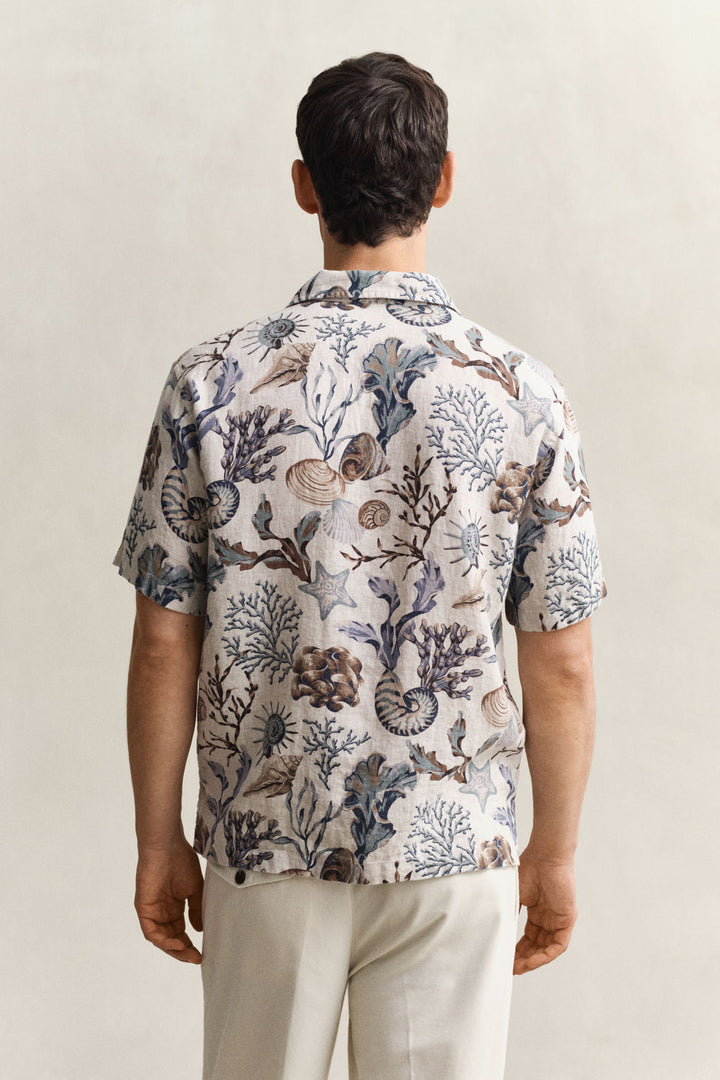 Reg Aop Camp Collar Shirt