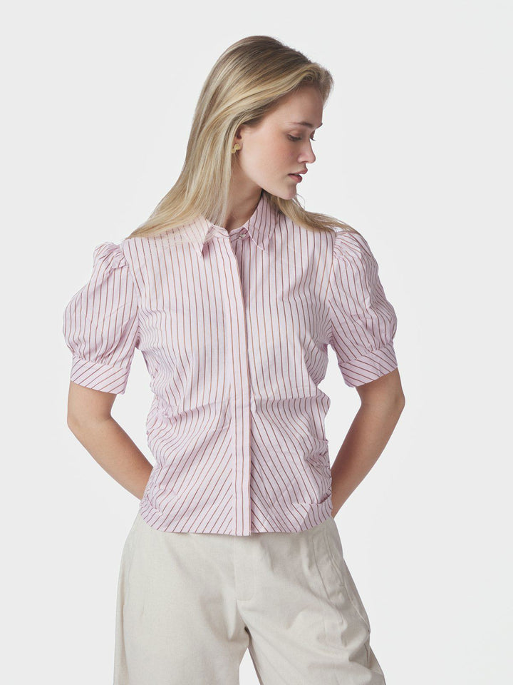 Frannie Structure Stripe Shirt