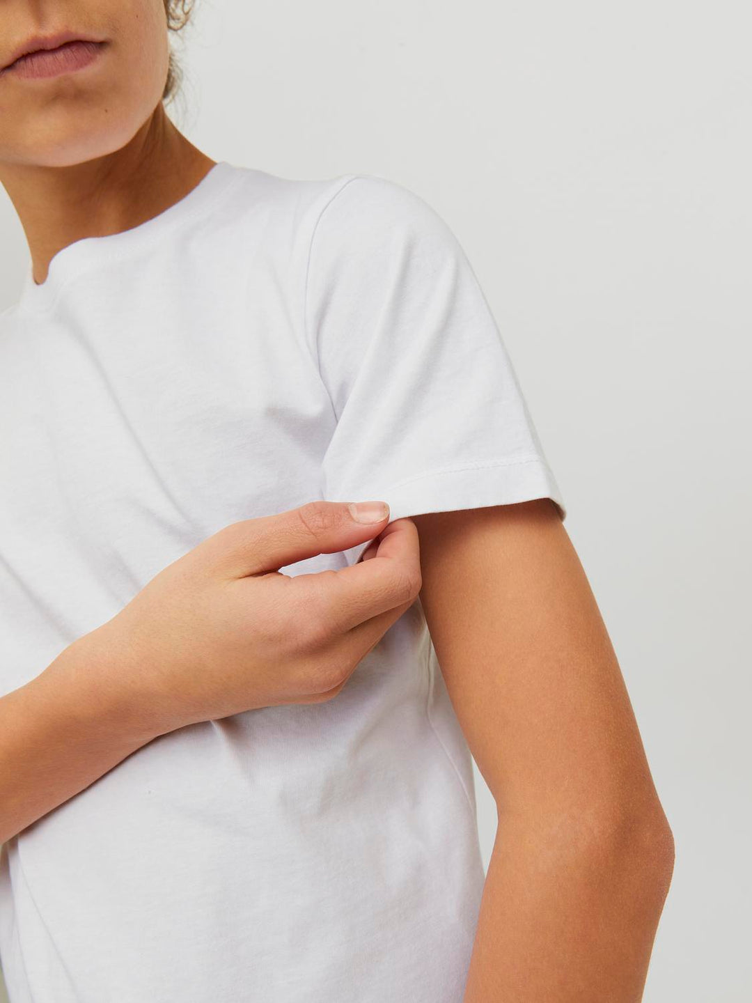 JJEORGANIC BASIC T-SKJORTE