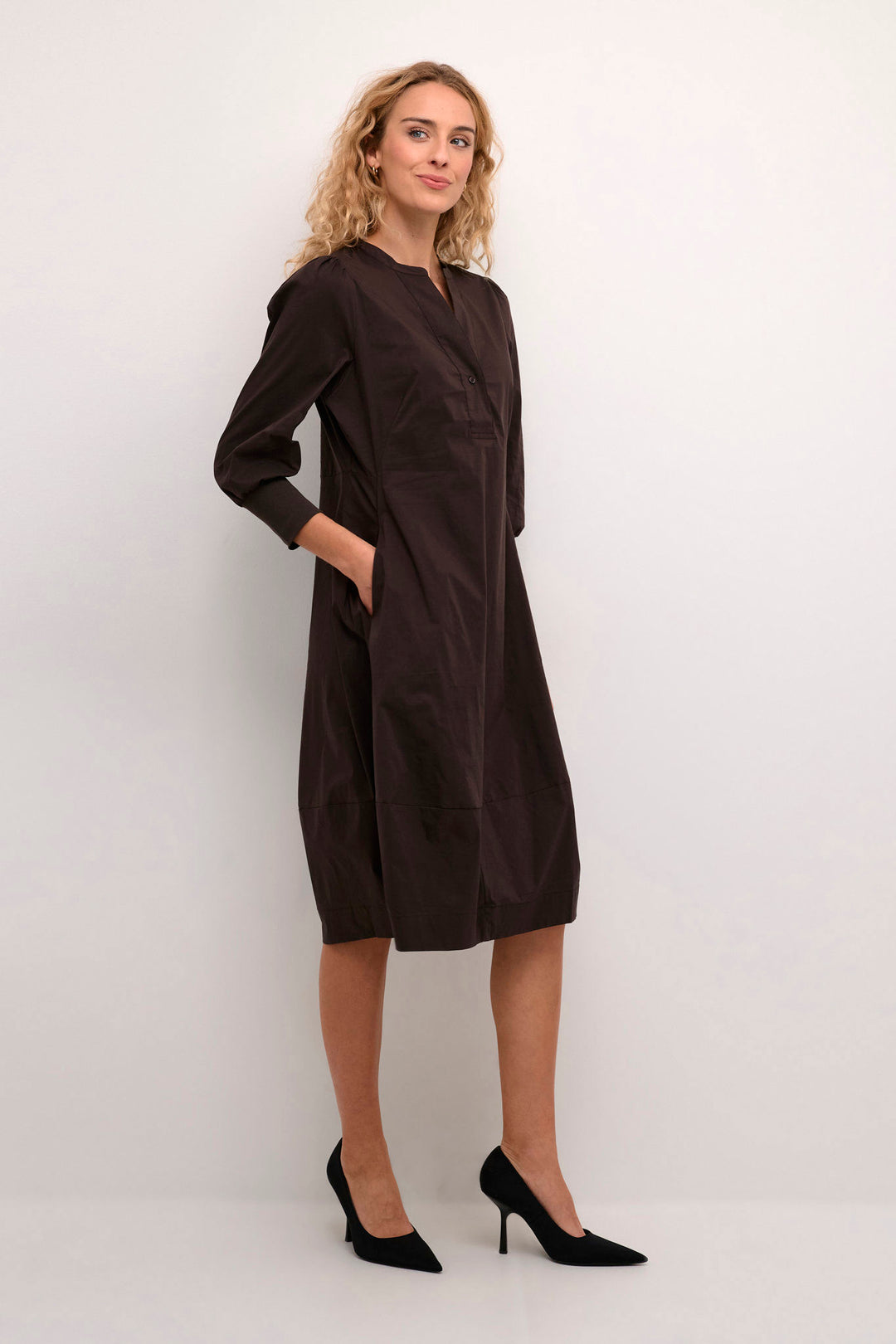 Cuantoinett 3/4 Sleeve Dress
