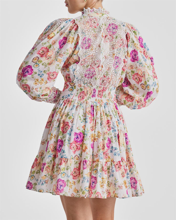 Cotton Slub Mini Dress