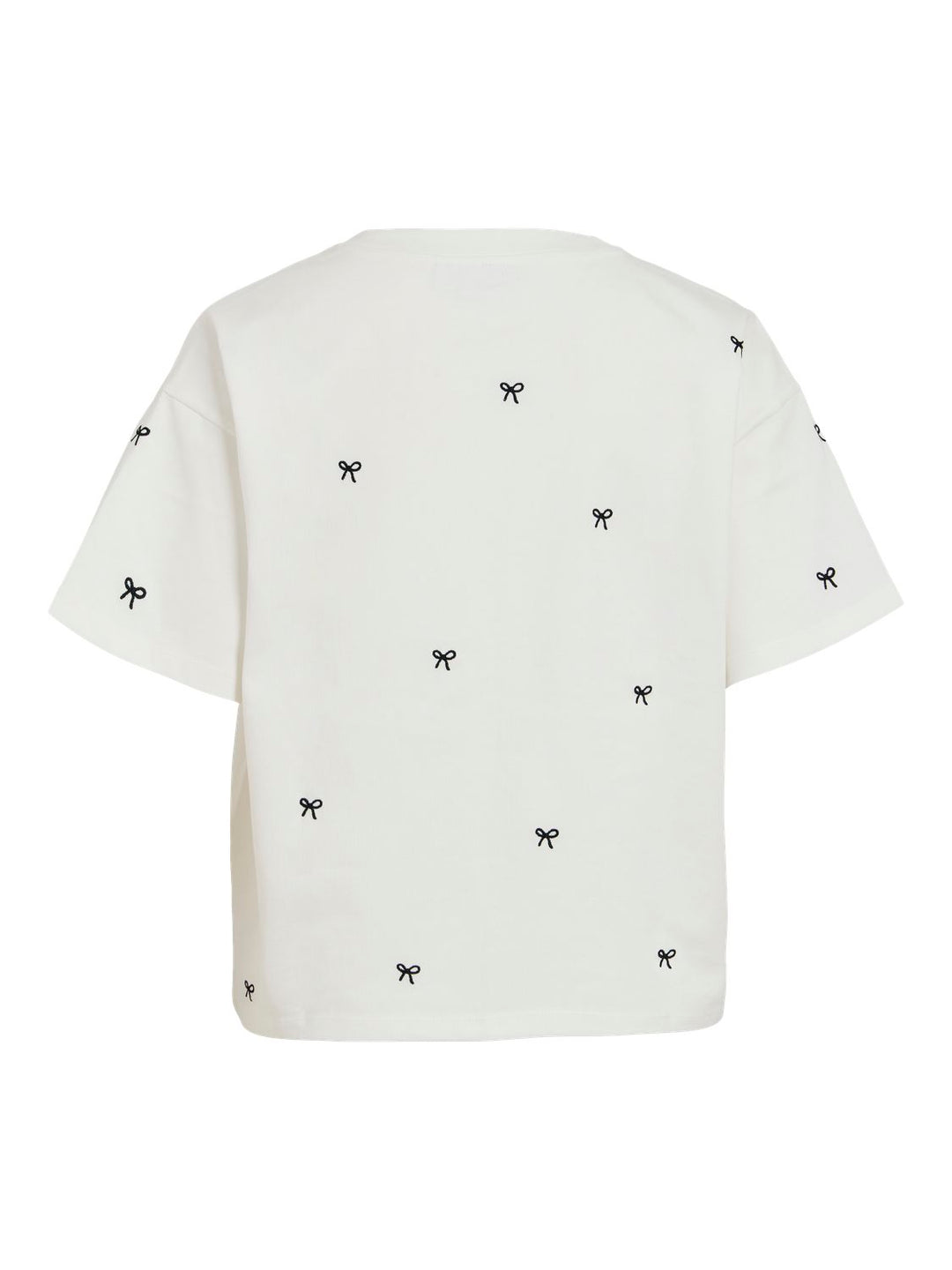 Vimonie Bow O-Neck S/s T-Shirt/rn