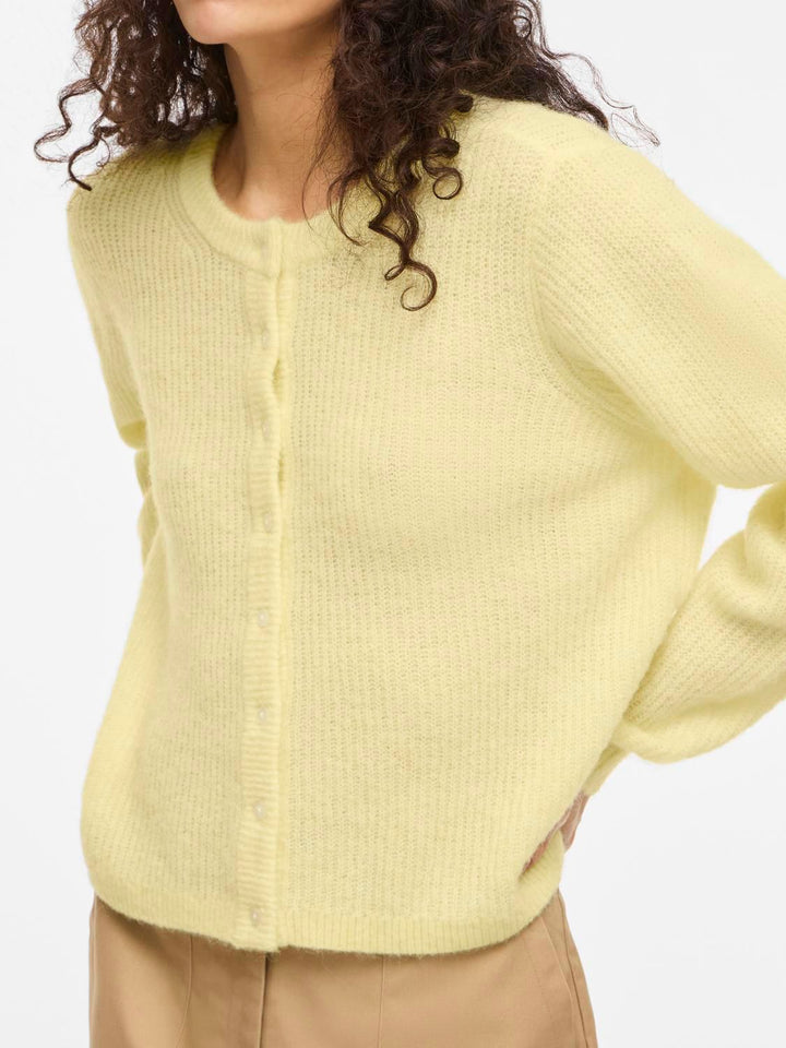 Vilory O-Neck L/s Knit Cardigan-Noos