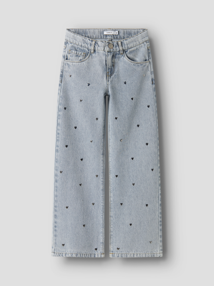 NKFROSE WIDE HEART STUDS JEANS