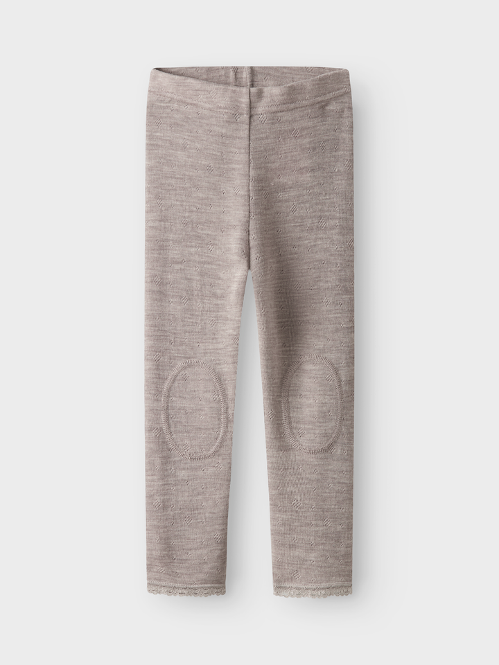 NMFWANG WOOL NEEDLE LEGGING NOOS