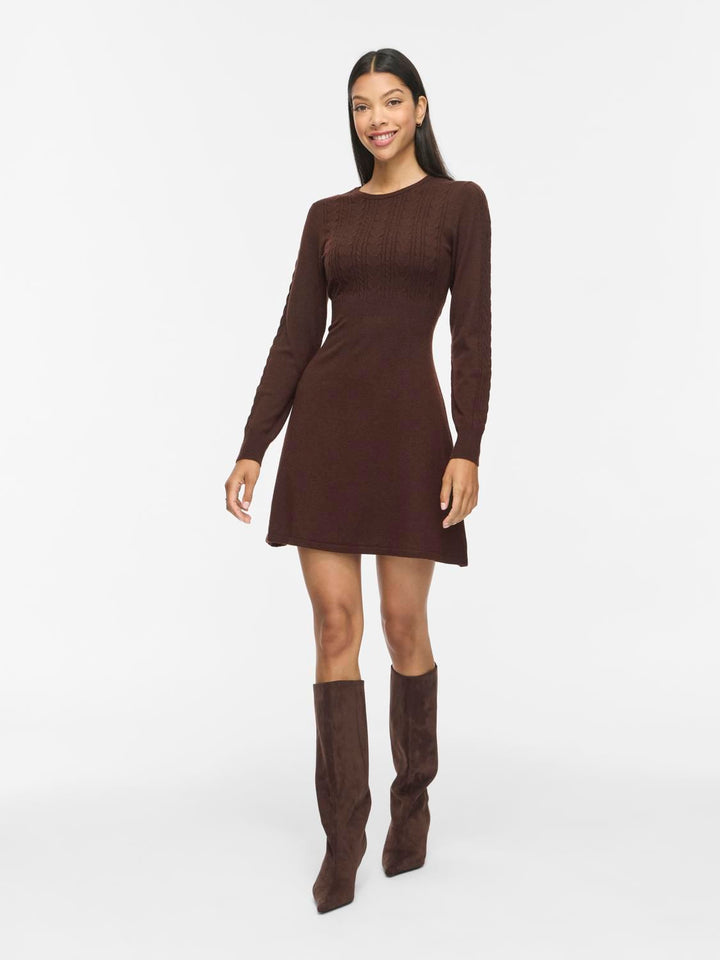 Vikerry O-Neck L/s Cable Knit