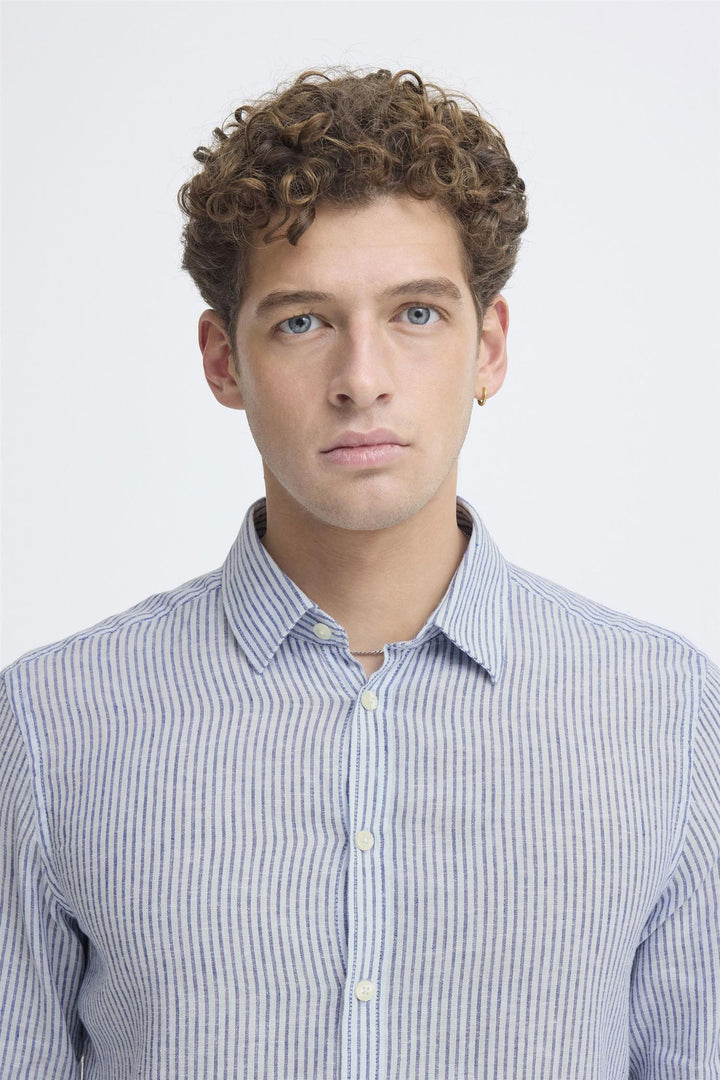 Cfestrup Ls Linen Mix Shirt