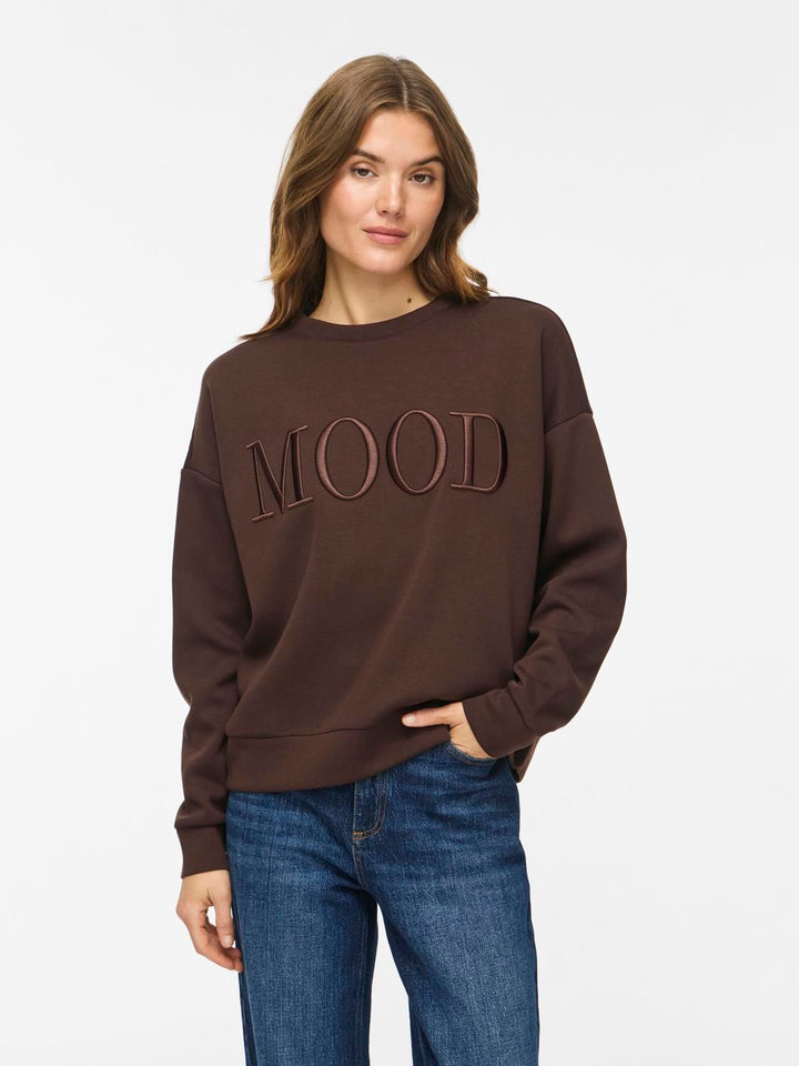 Vireflect Mood Emb L/s Sweat Top/r/3