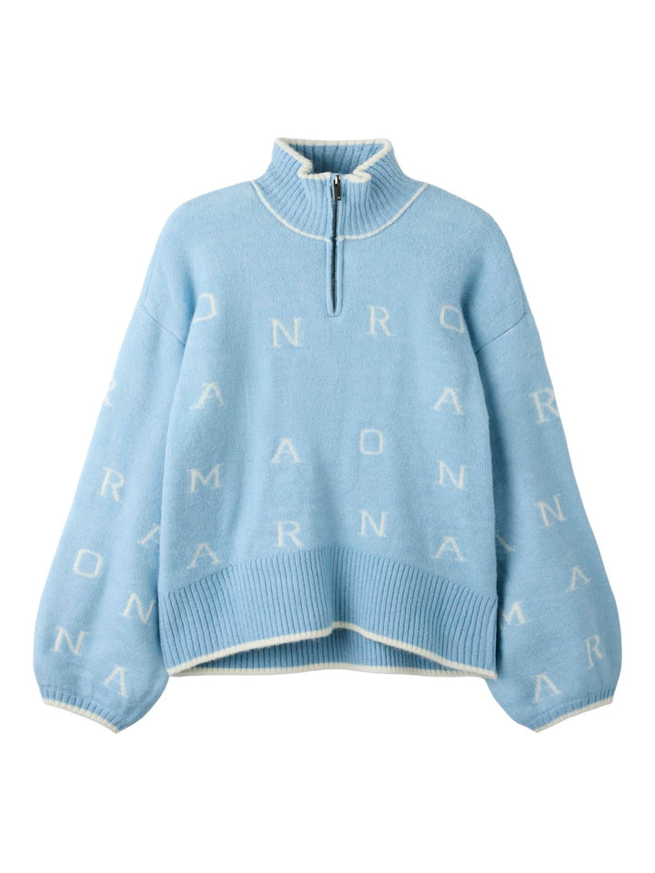 Nkfneifya Ls Oversize Knit W Zip