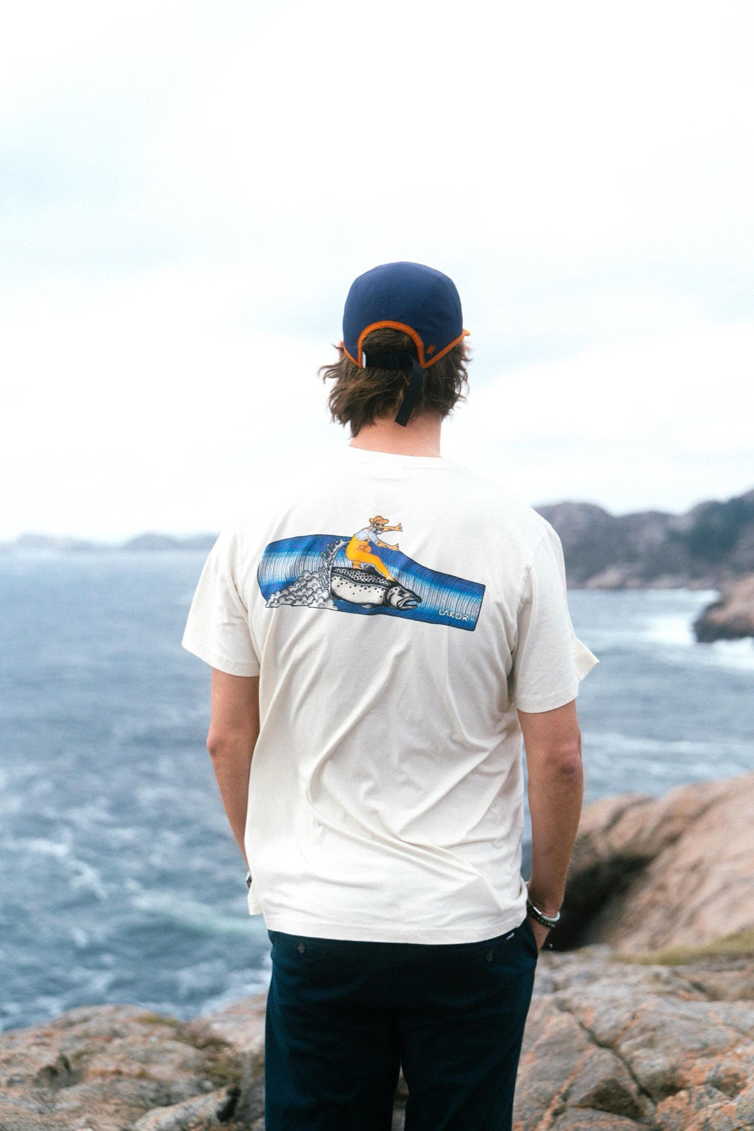 Salmon Surfer T-Shirt