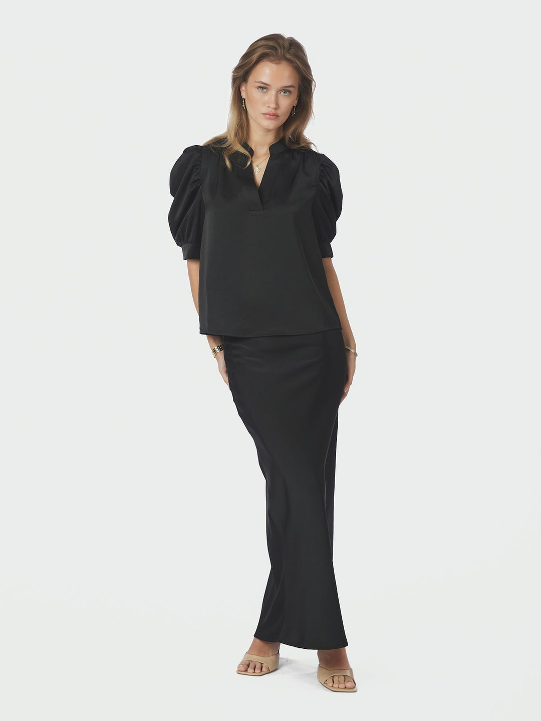 Roella Heavy Sateen Blouse