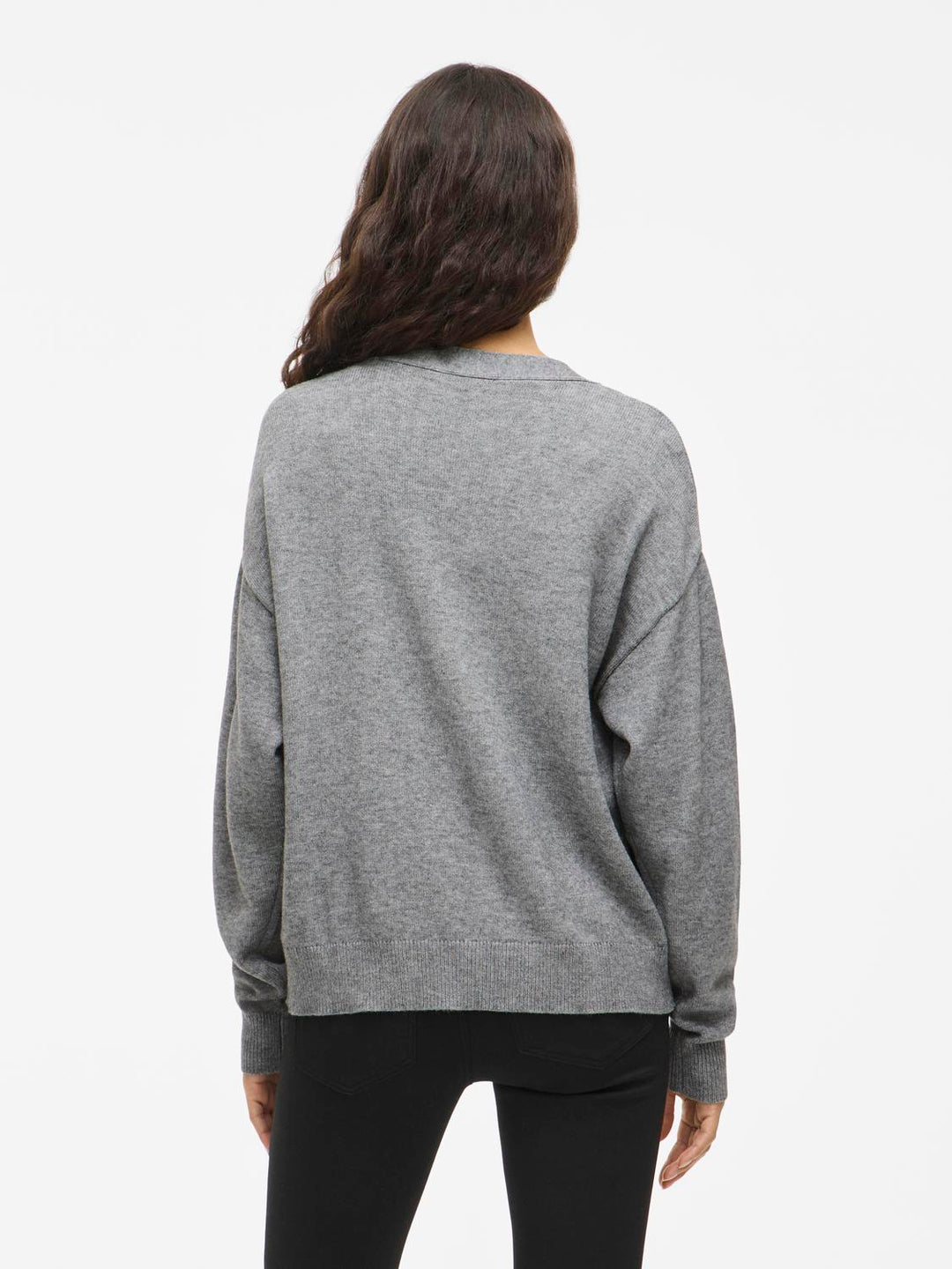 Viril V-Neck Knit Cardigan - Noos