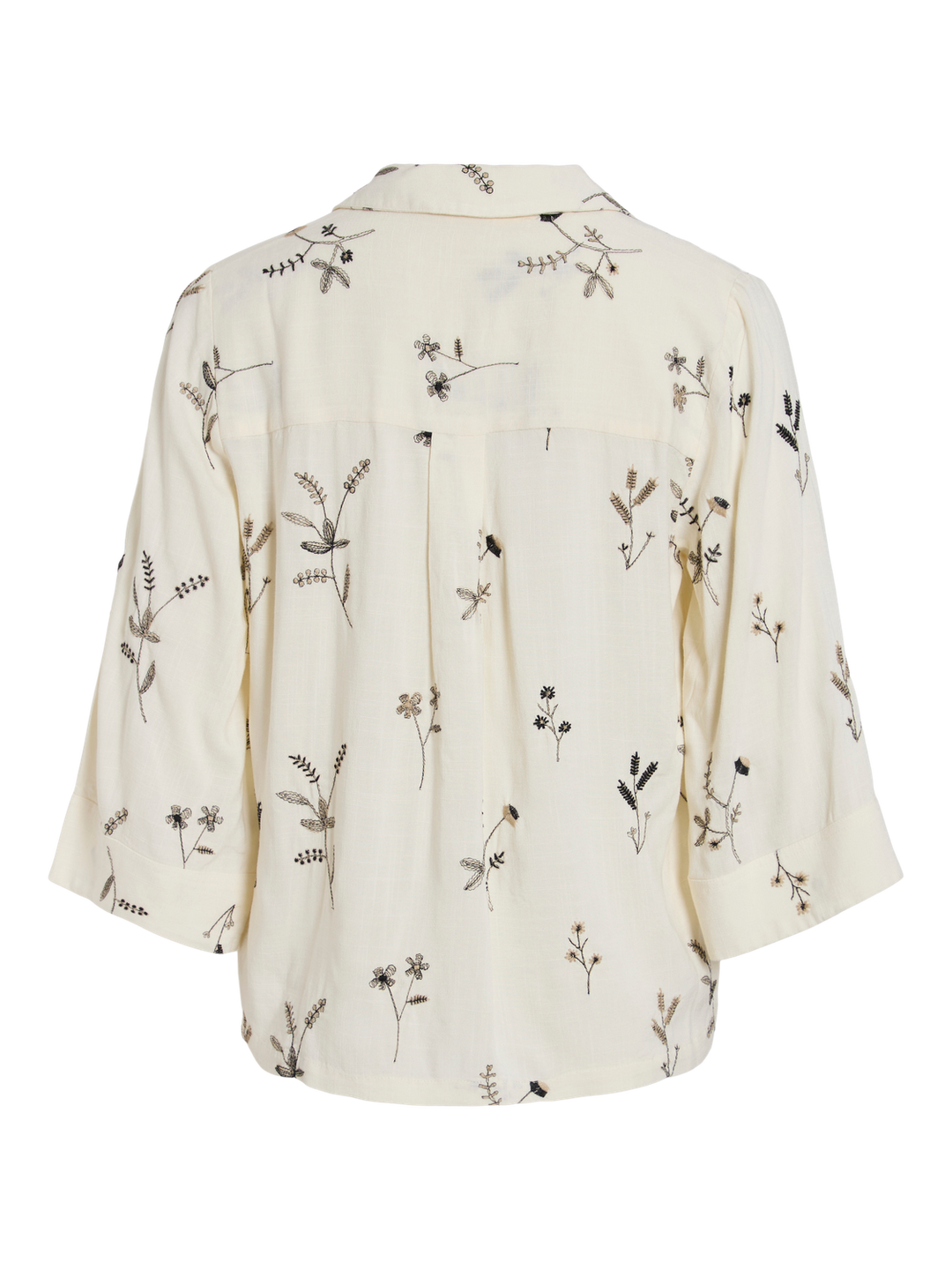 VIWILLIS 3/4 EMBROIDERED SHIRT