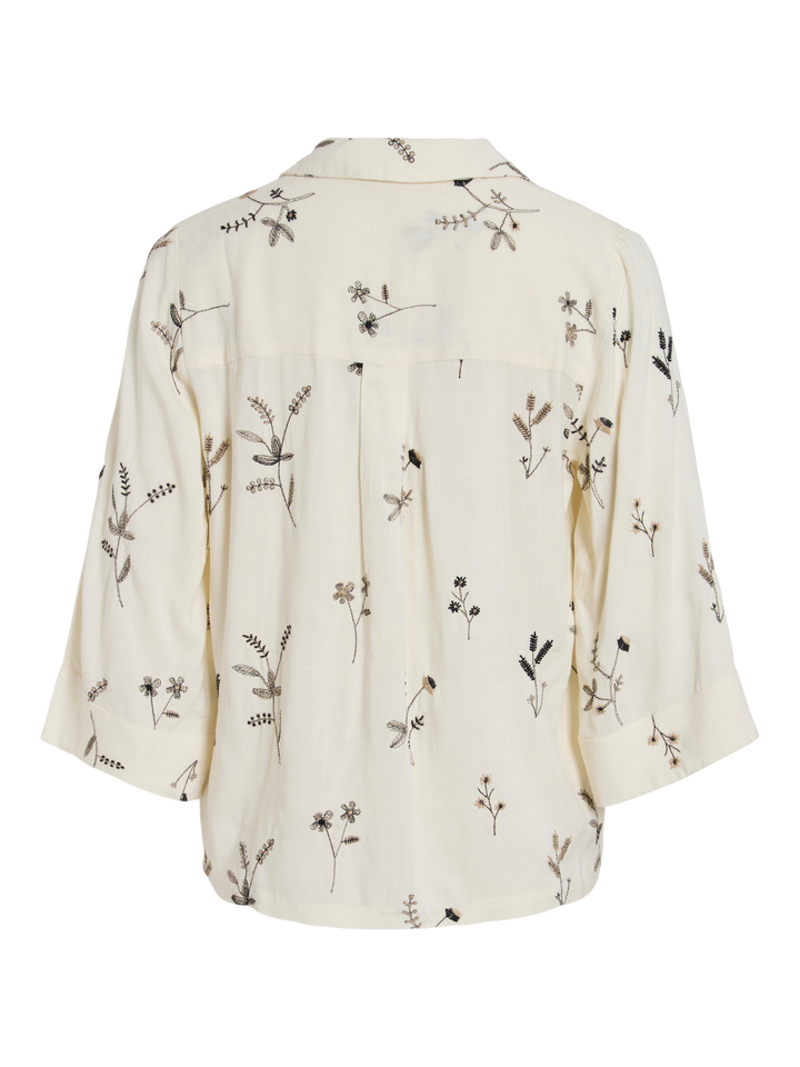 VIWILLIS 3/4 EMBROIDERED SHIRT
