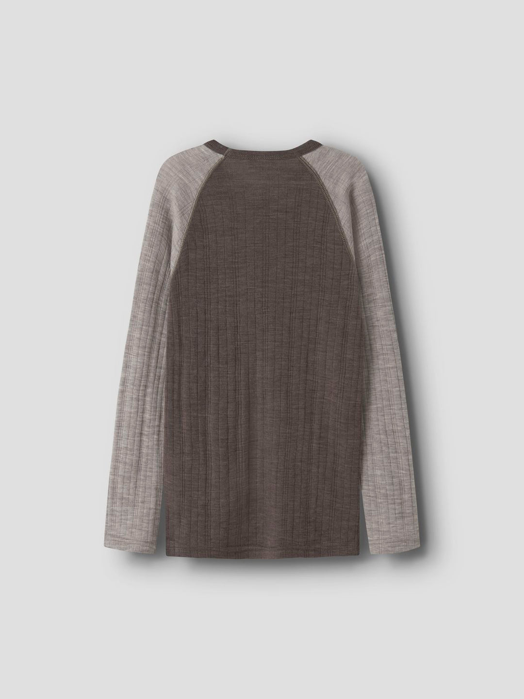 NKMWANG WOOL NEEDLE LS TOP SOLID