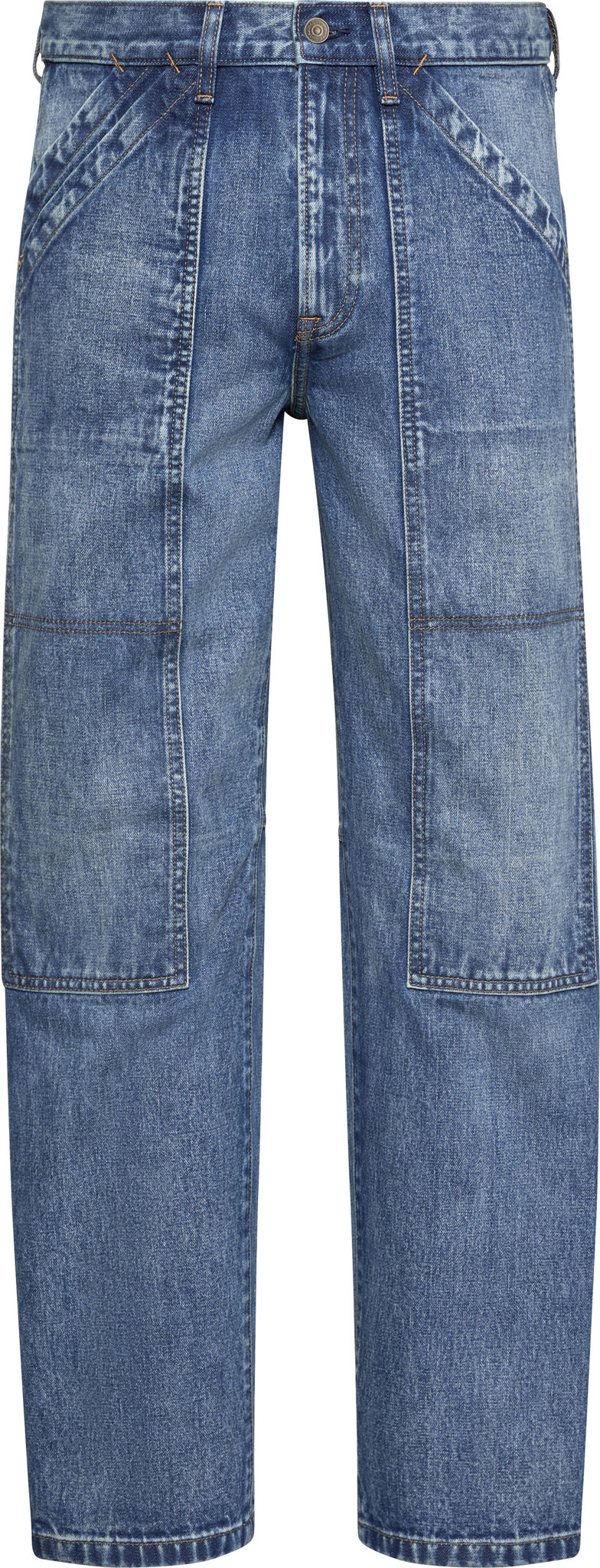 Double Carpenter Jean Short Line