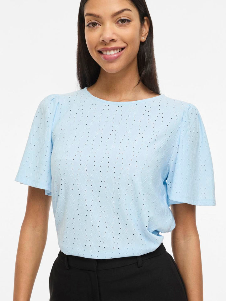 Vibelli O-Neck S/s Top - Noos