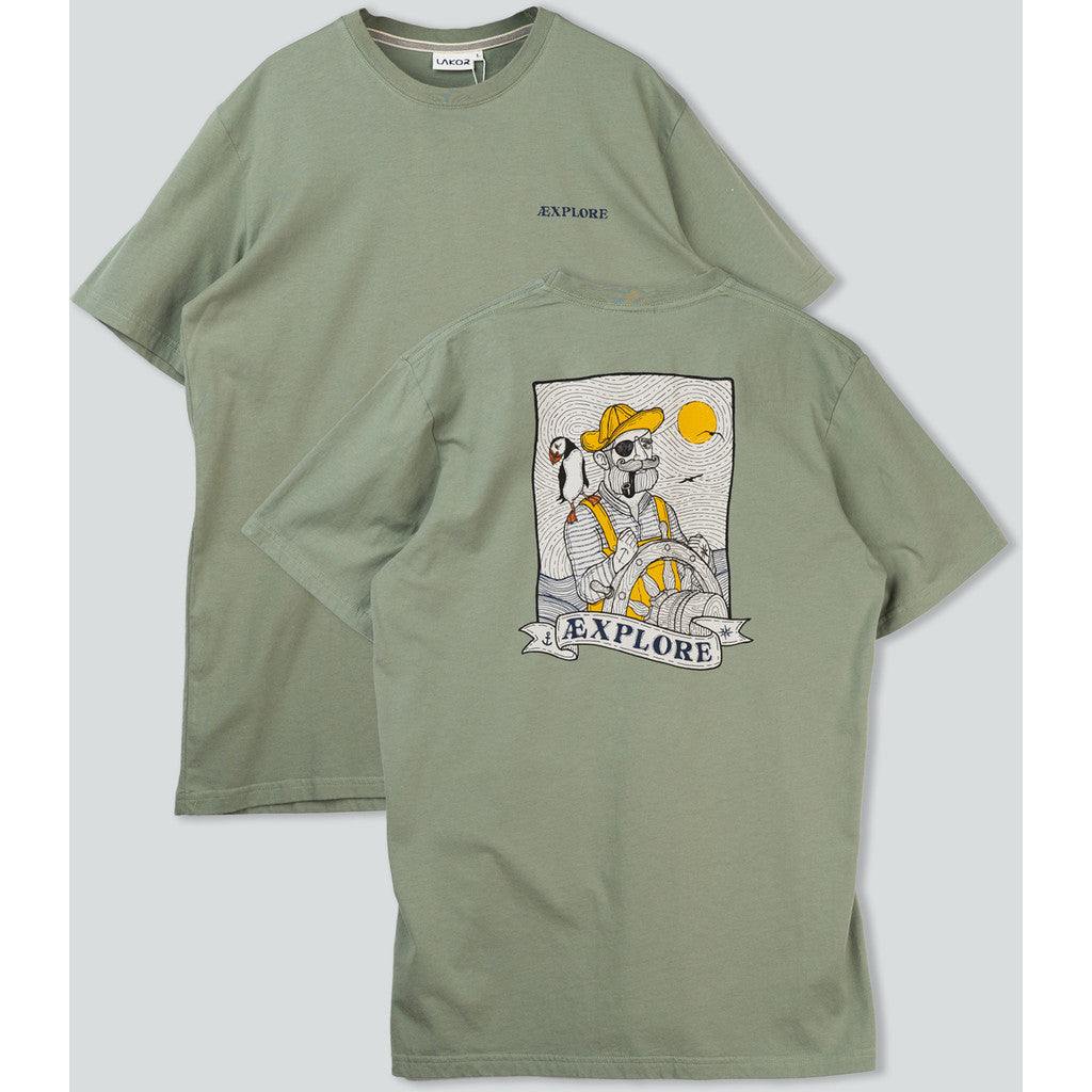 Sea Parrot & Shipster Back T-shirt
