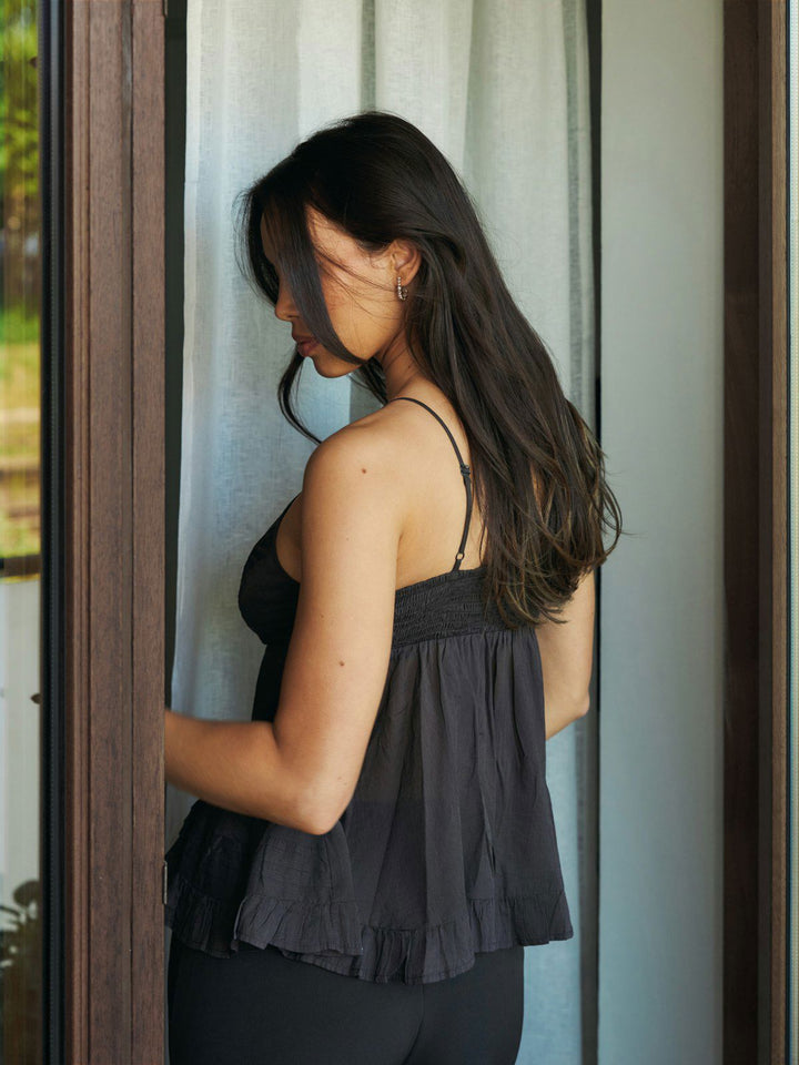 Elvena S Voile Top