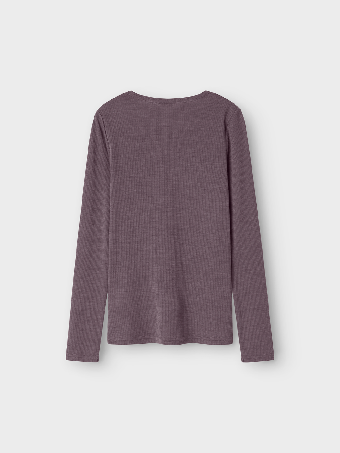 NKNWAX WOOL RIB LS TOP