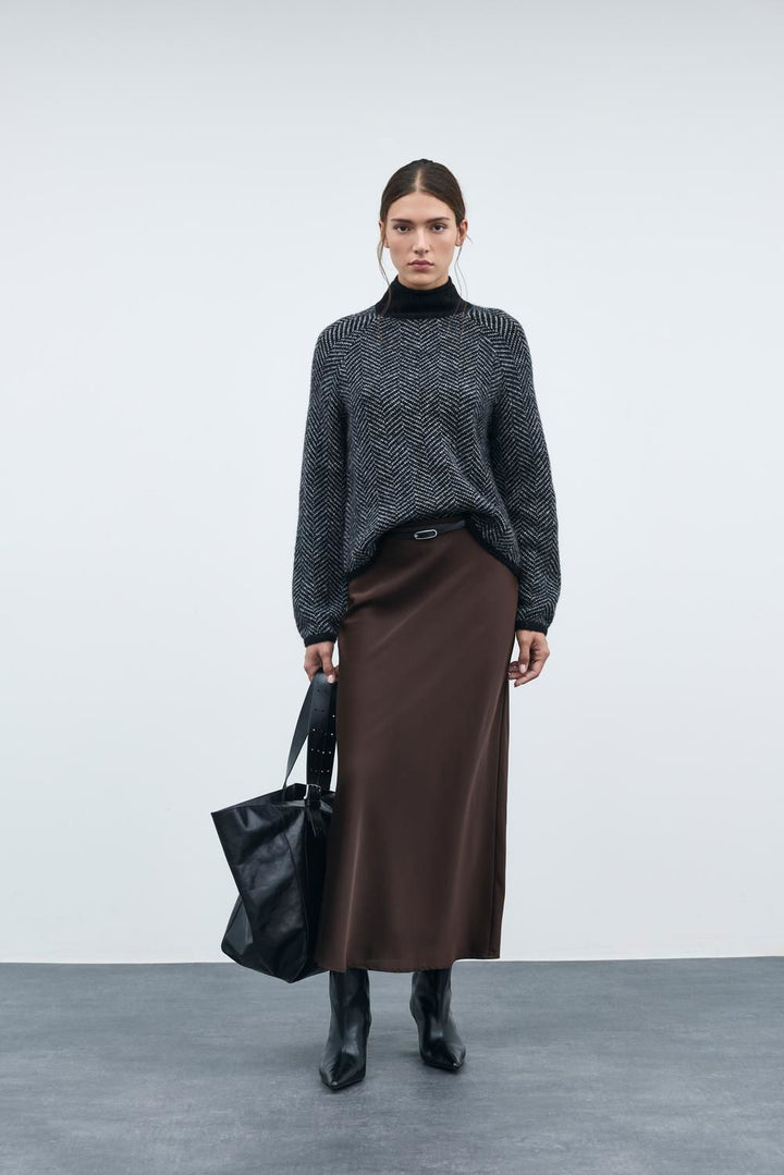 Viellette Hw Midi Skirt - Noos
