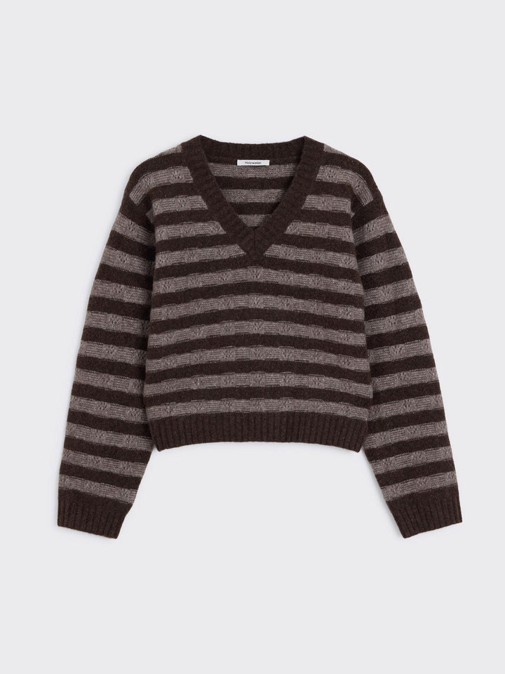 Maria Yak V-Neck Sweater