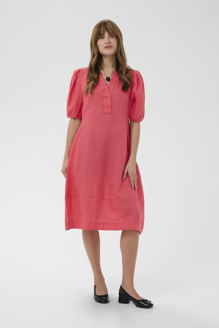 Cuaniela Molly Ss Placket Dress