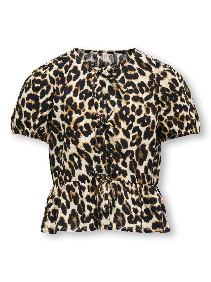 KOGCLARA S/S BOW SHIRT