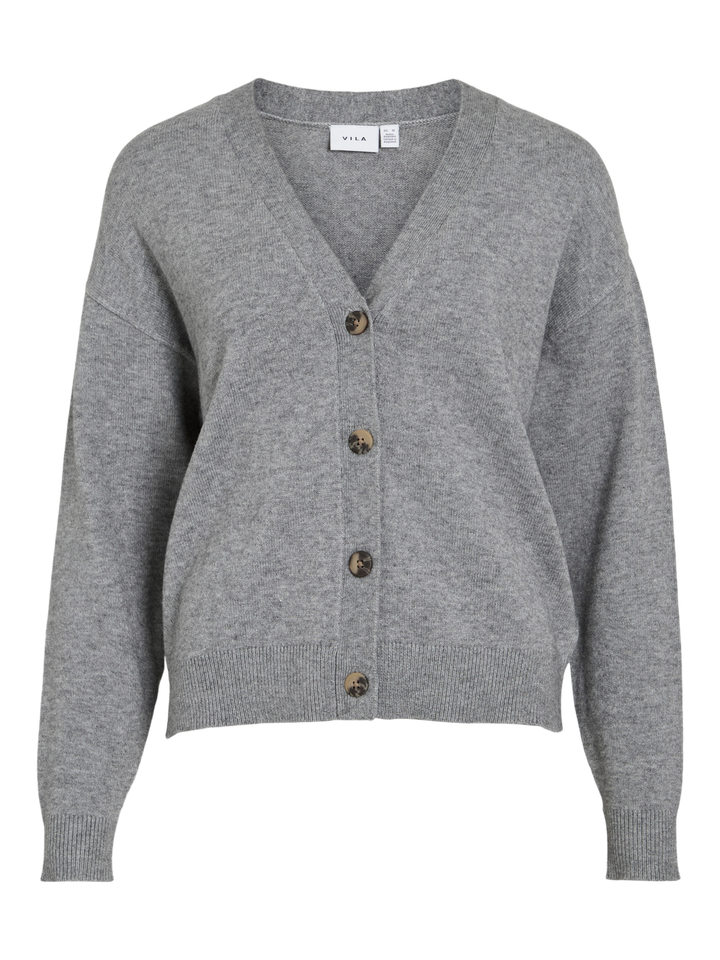 Viril V-Neck Knit Cardigan - Noos