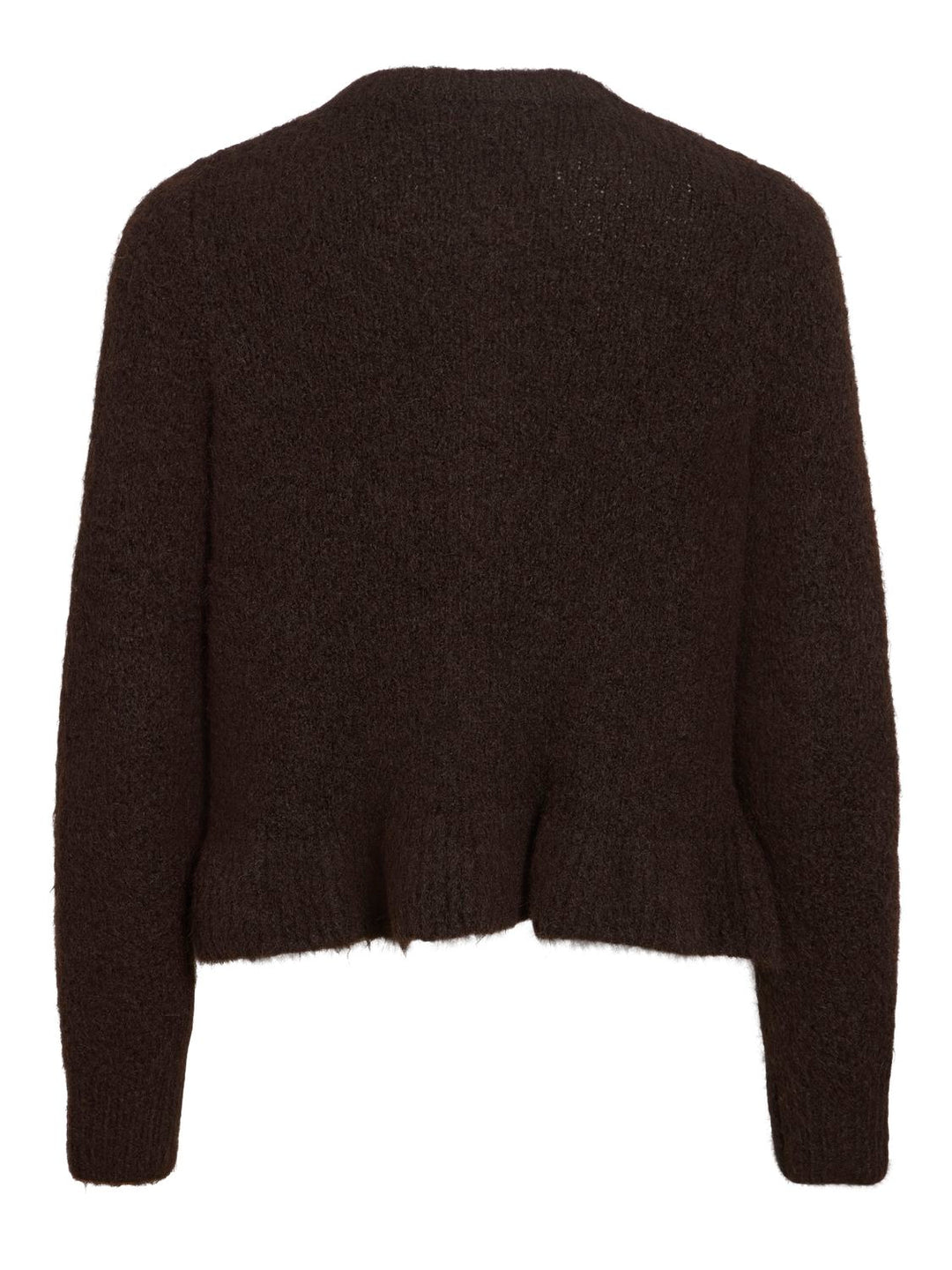 Vibows L/s Flounce Knit Cardigan-Noos
