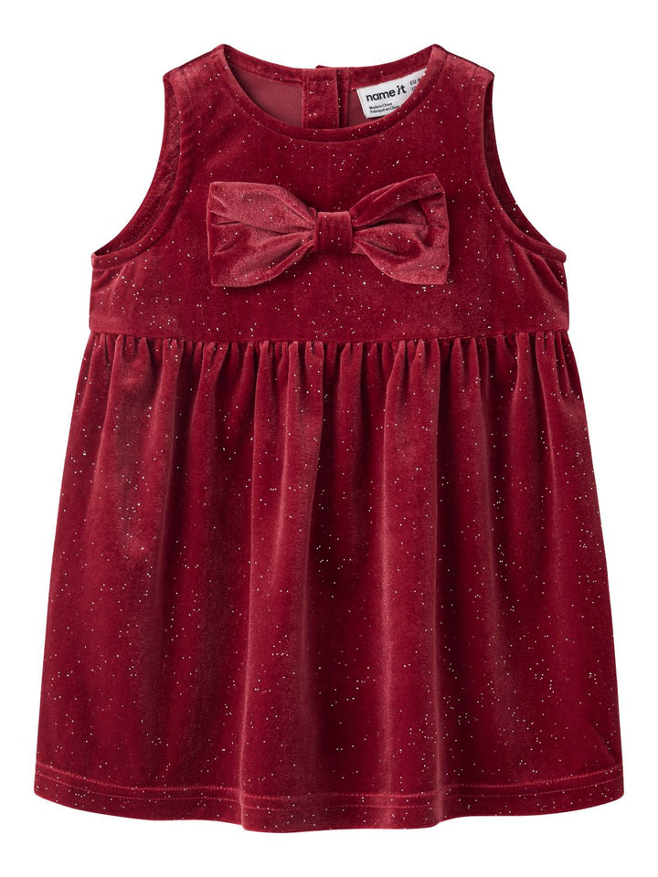 NBFRICY VELOUR KJOLE
