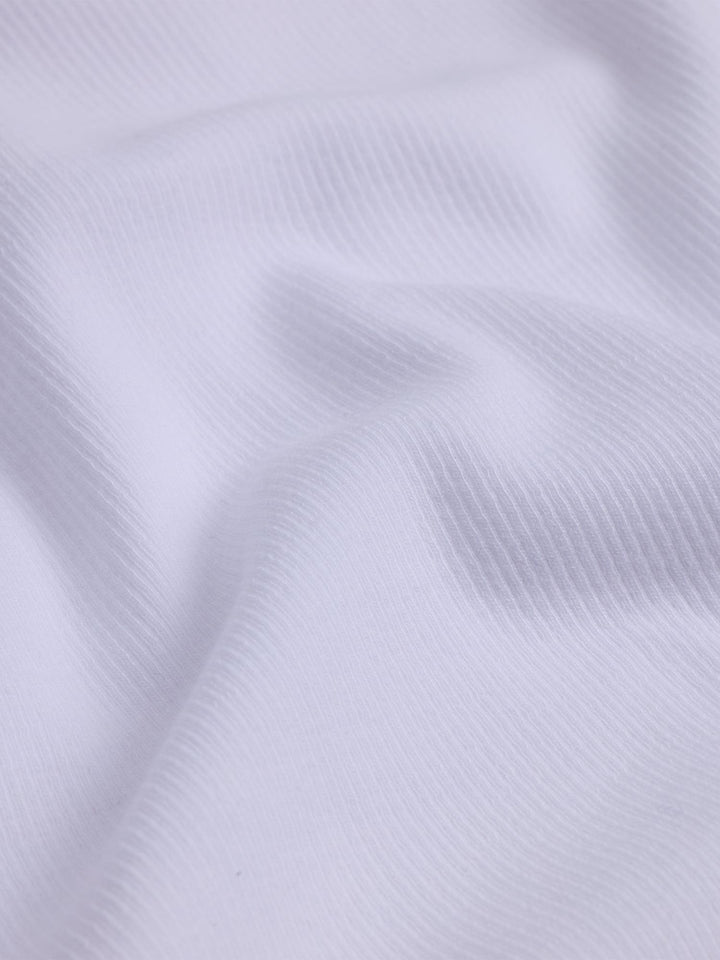Rib Open Neck Tee 26-02