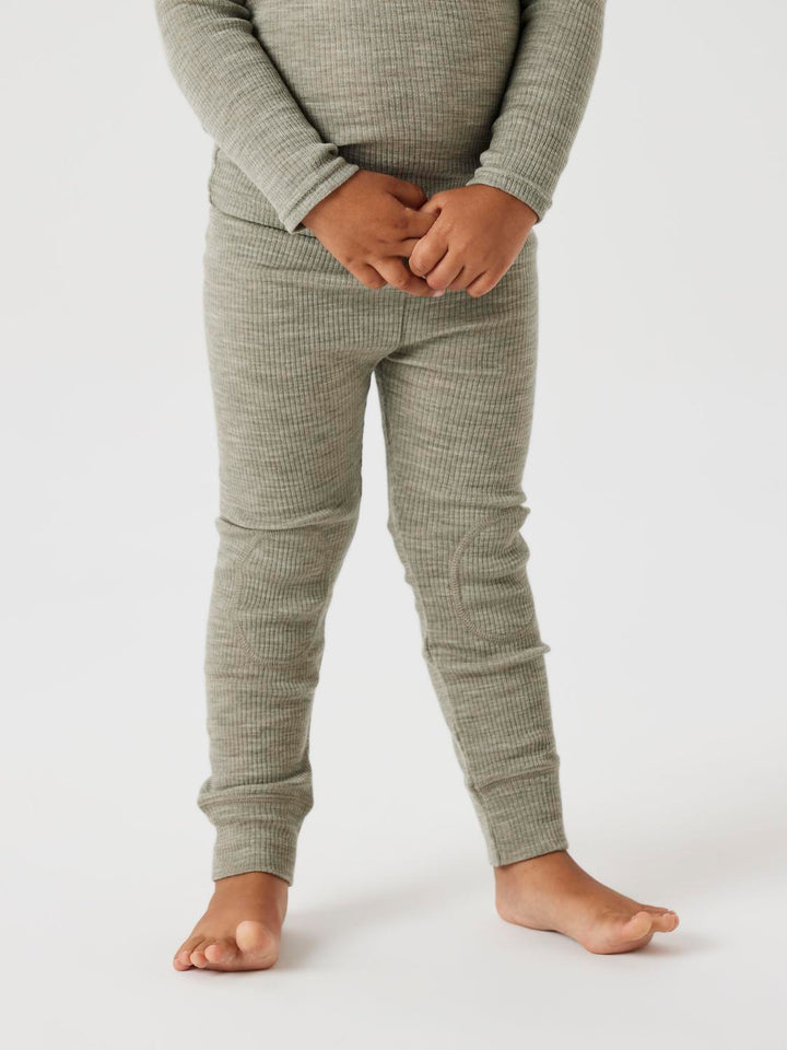 NMNWAX WOOL RIB LEGGING NOOS