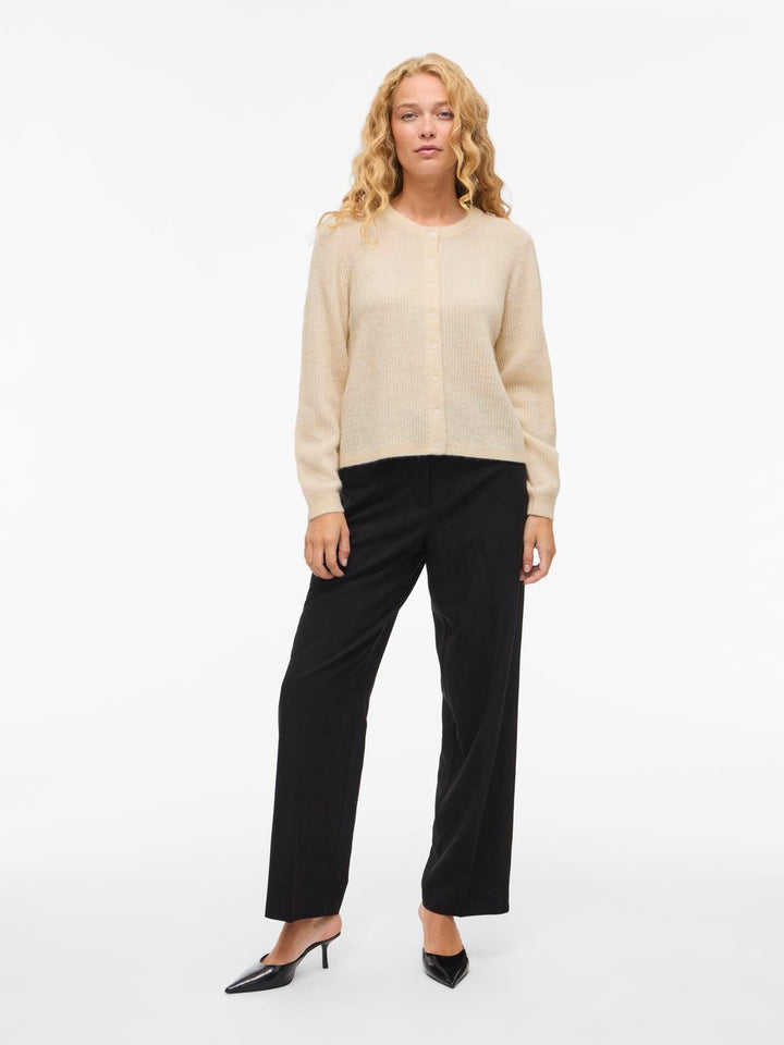 Vilory O-Neck L/s Knit Cardigan-Noos