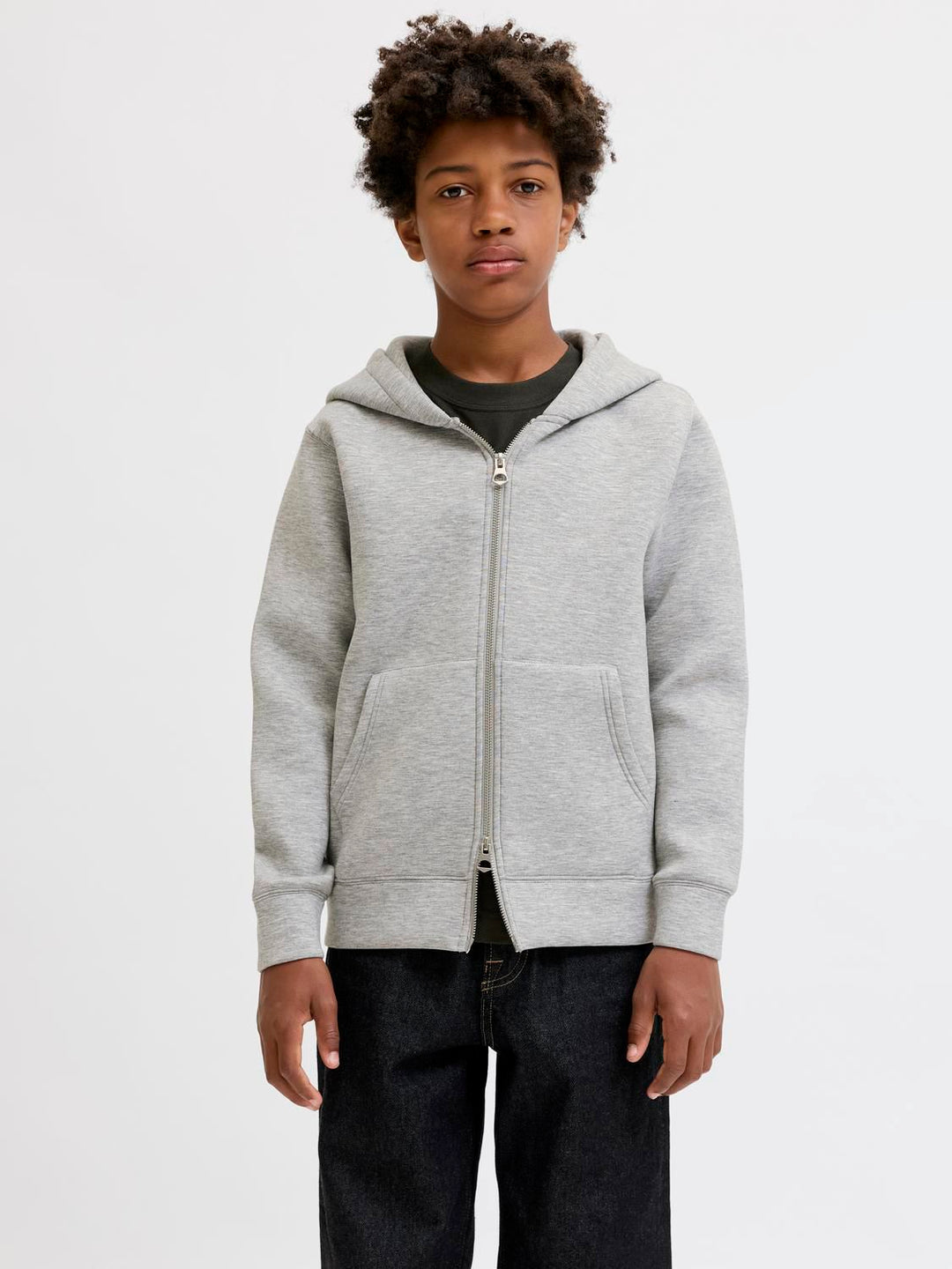 Jcolegacy Sweat Scuba Zip Hood Noos Jnr