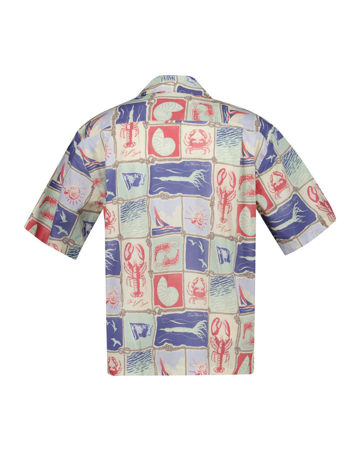 Rel Nautical Print Ss Shirt