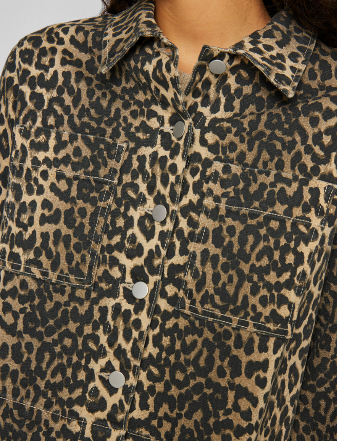 ViChia L/s Leopard Jacket