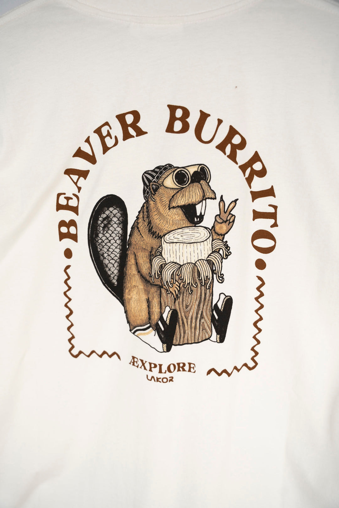 Beaver Burrito Boxfit Ls T-Shirt