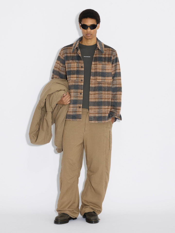 Regular Flannel Overshirt