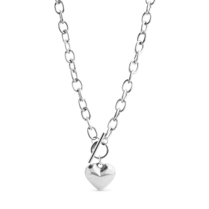 Myra - Heart Necklace Stainless Steel