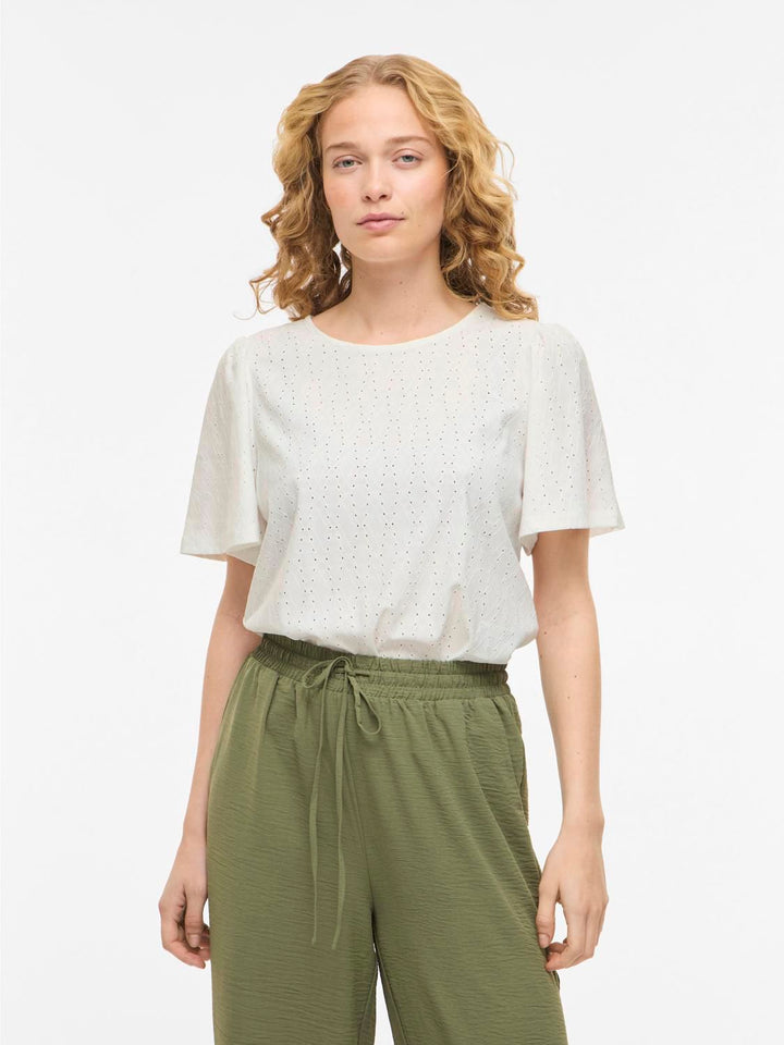 Vibelli O-Neck S/s Top - Noos
