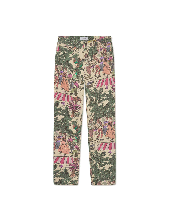 Ryder Dancing AOP Denim Pants