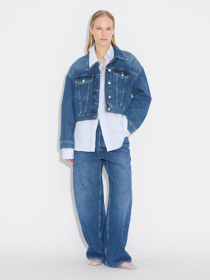 W Cropped Denim Jacket 26-02