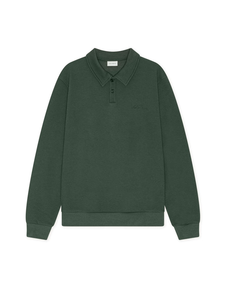 Piqué Polo Sweatshirt