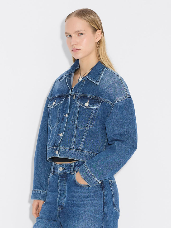 W Cropped Denim Jacket 26-02