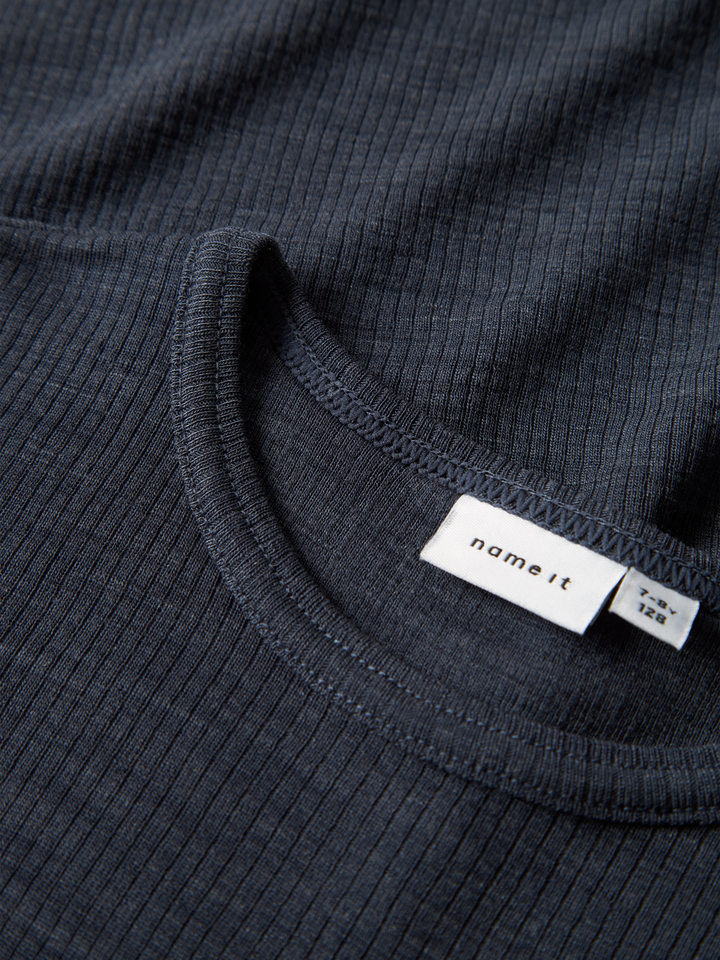 NKNWAX WOOL RIB LS TOP