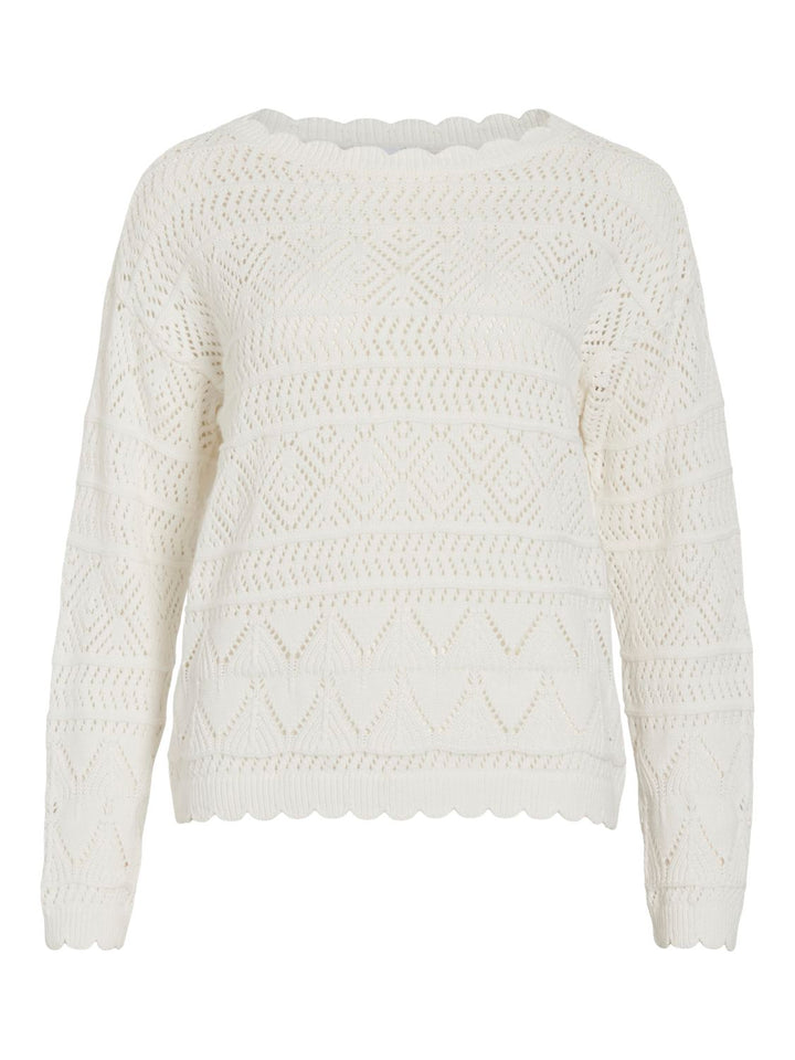 Vizueta Boatneck L/s Knit Top