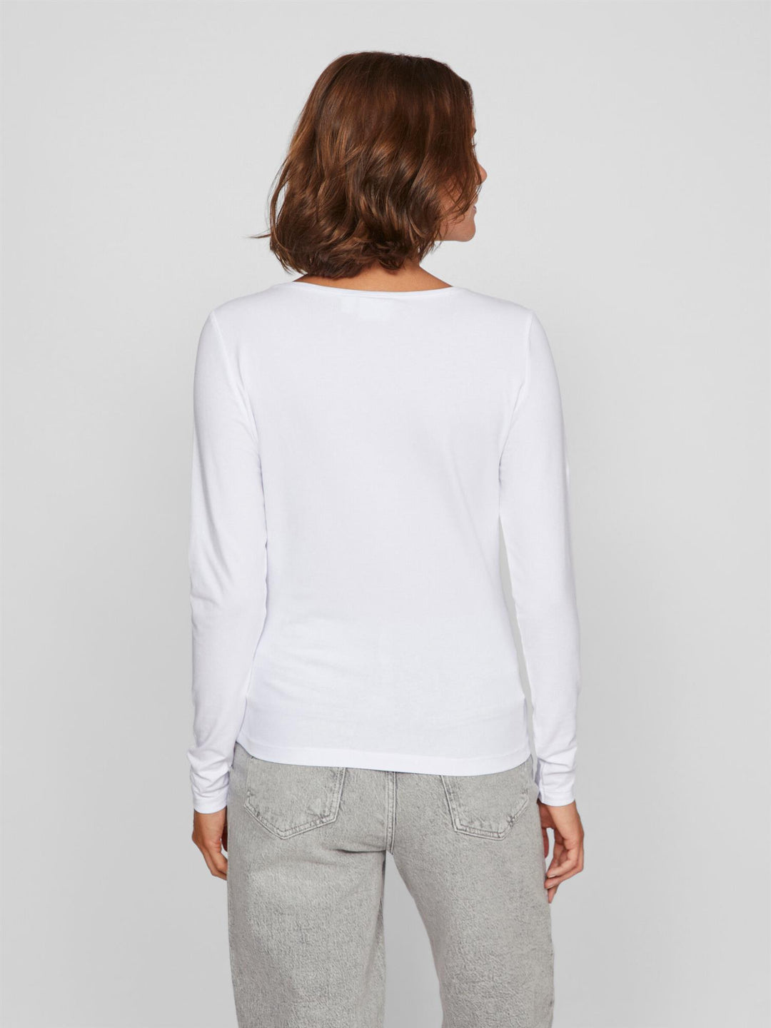 VINORA L/S O-NECK TOP - NOOS