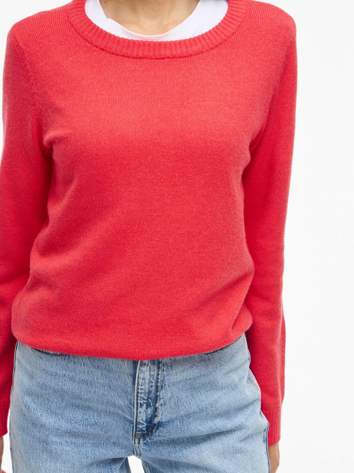 Viril O-Neck L/s  Knit Top - Noos