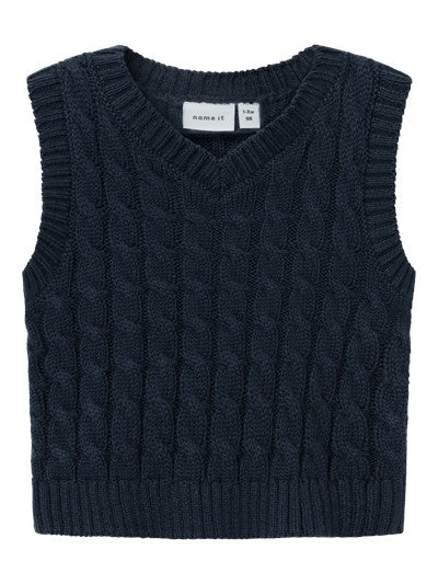 NBMRUSO STRIKKET VEST